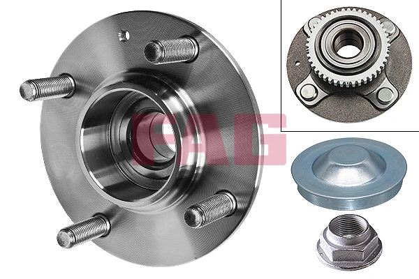 Kit de roulements de roue Schaeffler FAG 713 6266 10