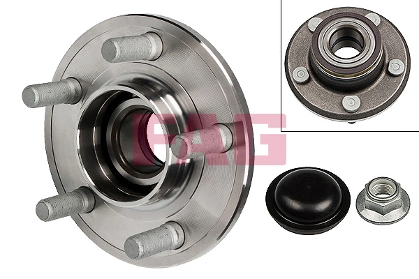 Kit de roulements de roue Schaeffler FAG 713 6703 10