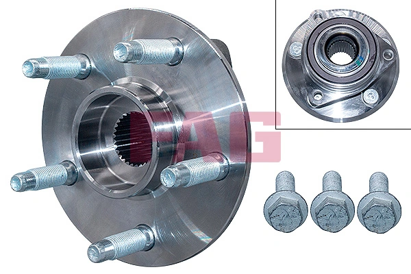 Kit de roulements de roue Schaeffler FAG 713 6449 40
