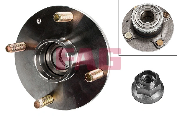 Kit de roulements de roue Schaeffler FAG 713 6446 90