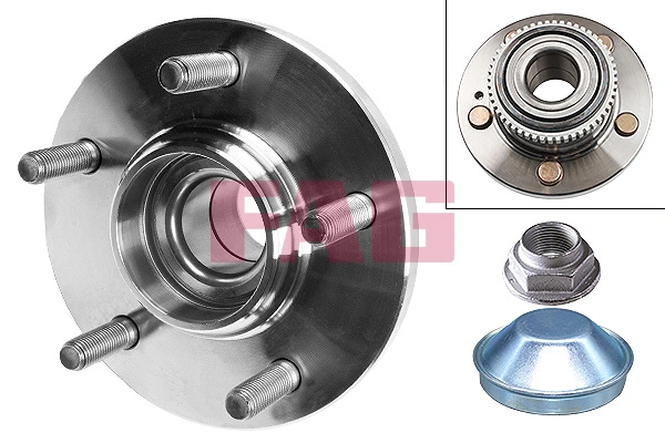 Kit de roulements de roue Schaeffler FAG 713 6266 00