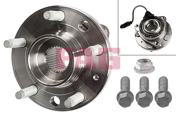 Kit de roulements de roue Schaeffler FAG 713 6448 80