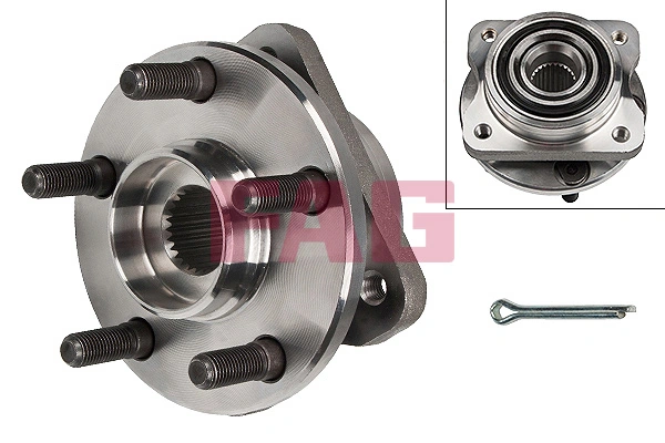 Kit de roulements de roue Schaeffler FAG 713 6700 10