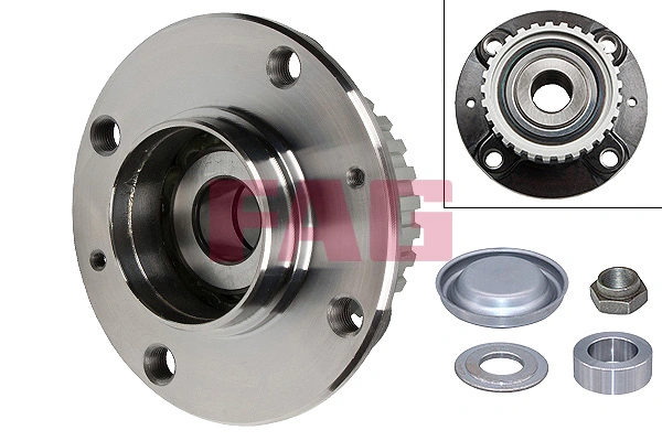 Kit de roulements de roue Schaeffler FAG 713 6505 40
