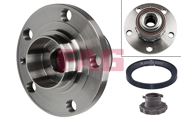 Kit de roulements de roue Schaeffler FAG 713 6105 80