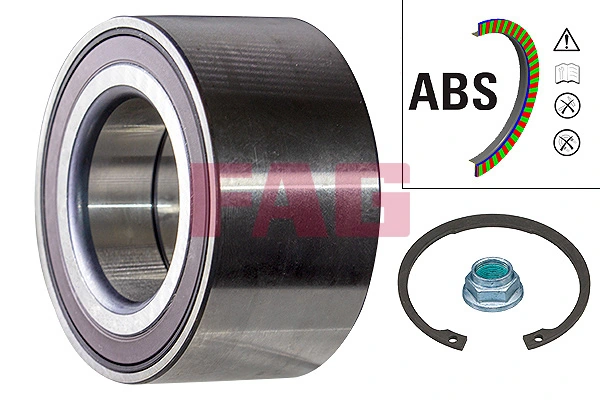 Kit de roulements de roue Schaeffler FAG 713 6793 10