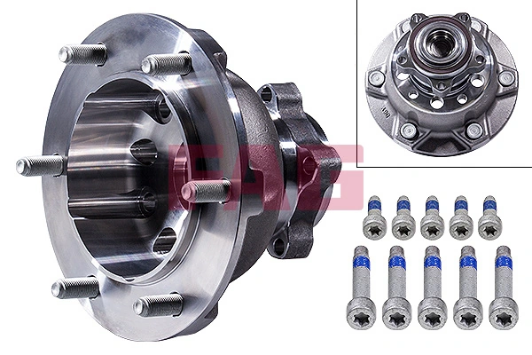 Kit de roulements de roue Schaeffler FAG 713 6791 40