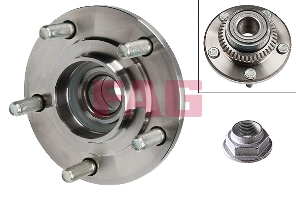 Kit de roulements de roue Schaeffler FAG 713 6198 30