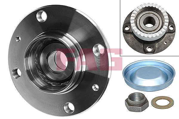 Kit de roulements de roue Schaeffler FAG 713 6403 60