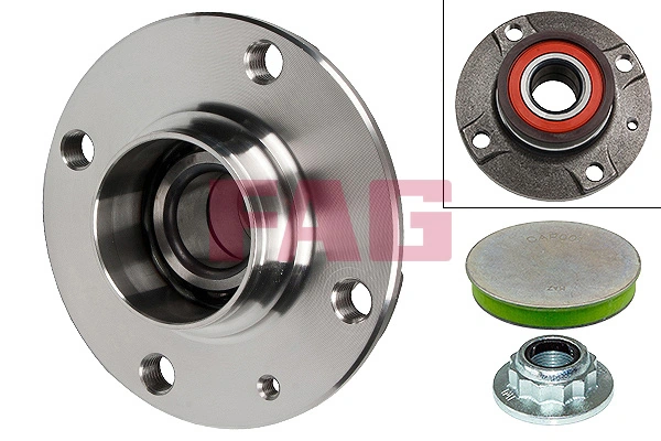 Kit de roulements de roue Schaeffler FAG 713 6109 40