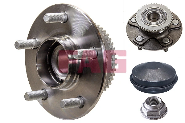 Kit de roulements de roue Schaeffler FAG 713 6139 70