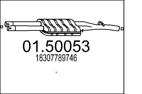 Centre Muffler