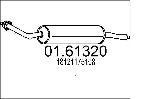 Rear Muffler