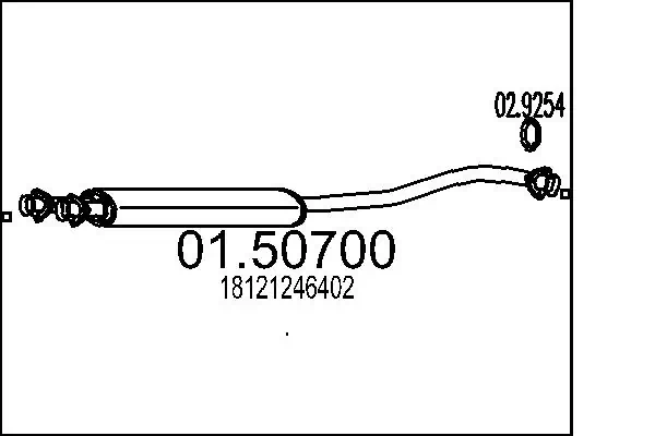 Centre Muffler