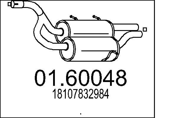 Rear Muffler