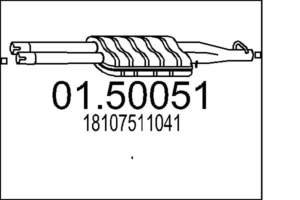 Centre Muffler