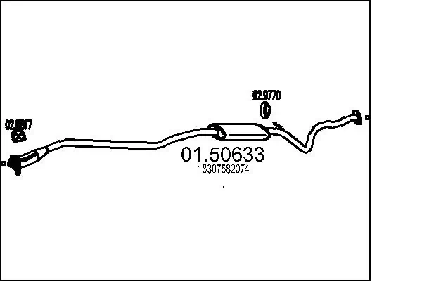 Centre Muffler