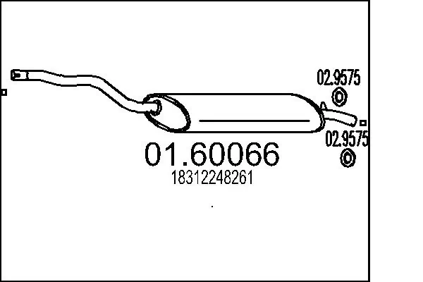Rear Muffler