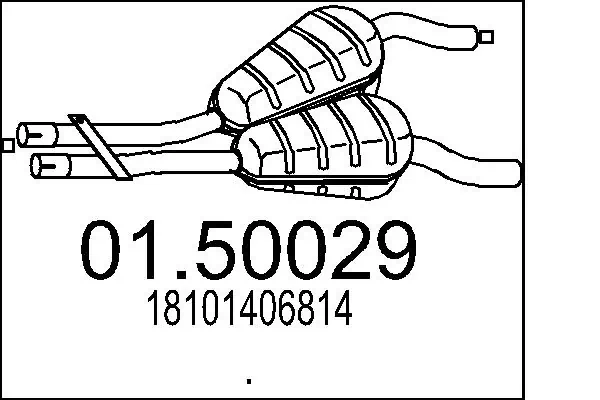 Centre Muffler