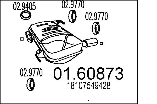 Rear Muffler