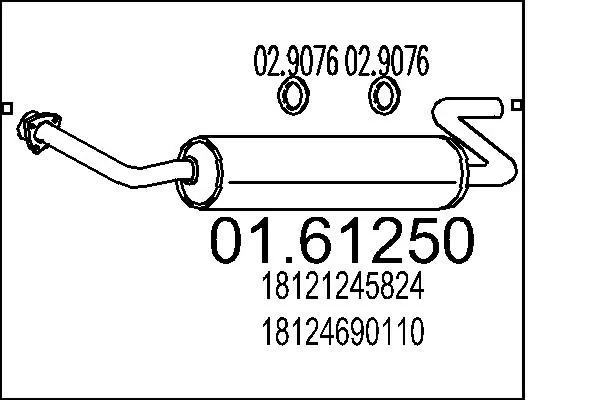 Rear Muffler
