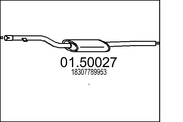 Centre Muffler