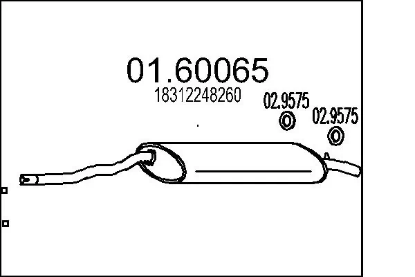 Rear Muffler