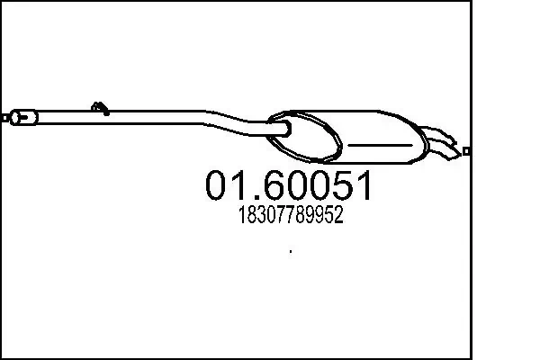 Rear Muffler