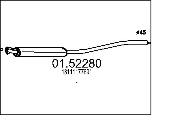 Centre Muffler