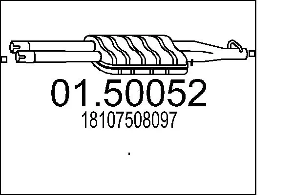 Centre Muffler