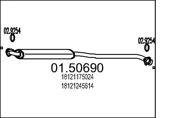 Centre Muffler