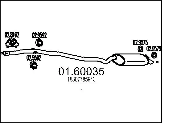 Rear Muffler