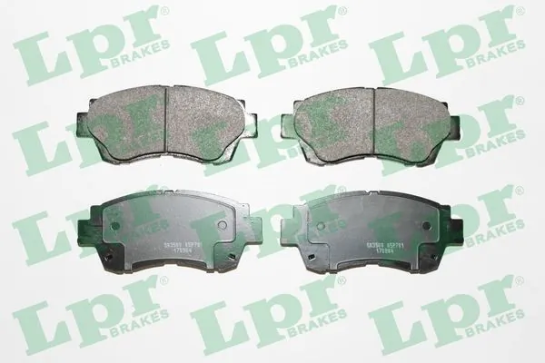 Kit de plaquettes de frein, frein à disque LPR 05P701
