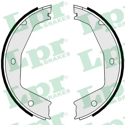 Jeu de mâchoires de frein, frein de stationnement LPR 09670