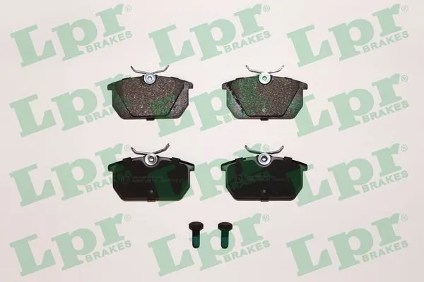 Kit de plaquettes de frein, frein à disque LPR 05P101