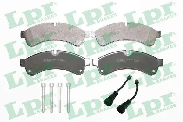 Kit de plaquettes de frein, frein à disque LPR 05P1461A