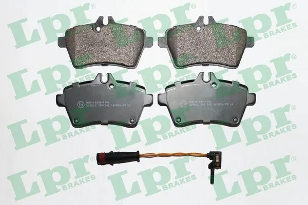 Kit de plaquettes de frein, frein à disque LPR 05P1242A