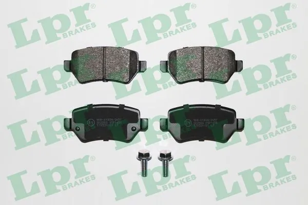 Kit de plaquettes de frein, frein à disque LPR 05P1650