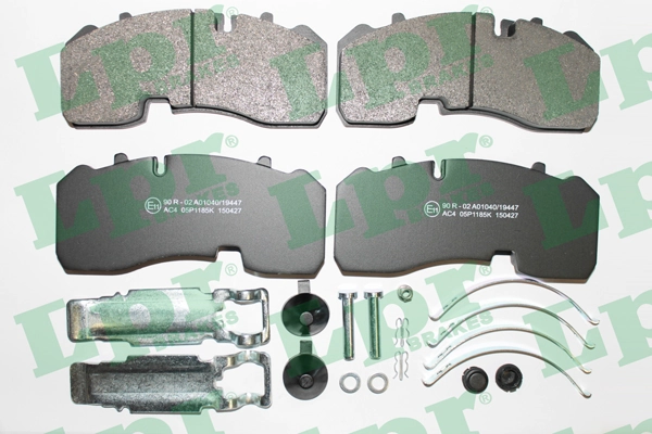 Kit de plaquettes de frein, frein à disque LPR 05P1185K