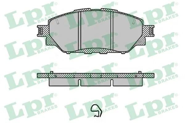 Kit de plaquettes de frein, frein à disque LPR 05P1999