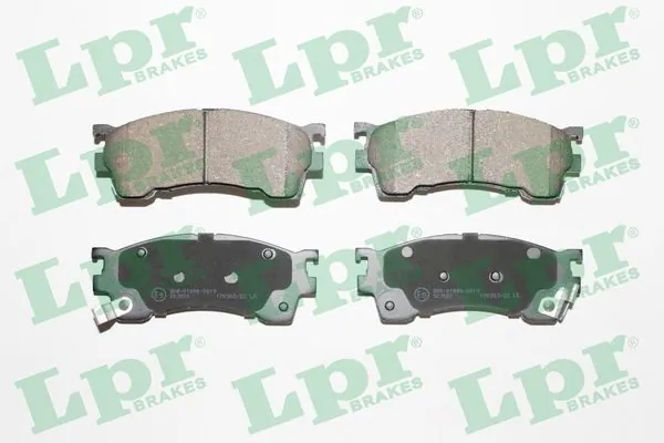 Kit de plaquettes de frein, frein à disque LPR 05P1017