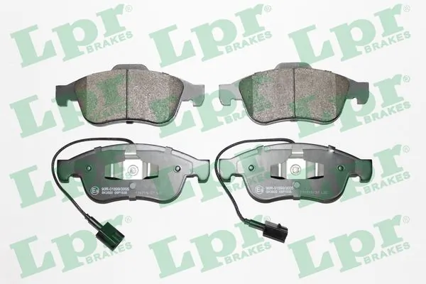 Kit de plaquettes de frein, frein à disque LPR 05P1535