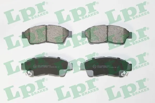 LPR 05P561 — Колодка гальм. диск. TOYOTA CAMRY/COROLLA/RAV4 передн. (вир-во LPR)