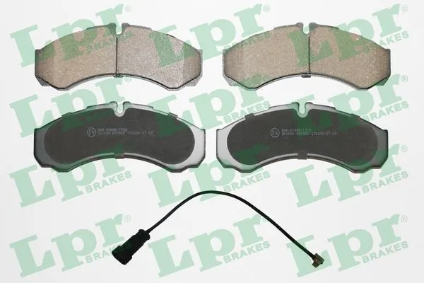 Kit de plaquettes de frein, frein à disque LPR 05P955A