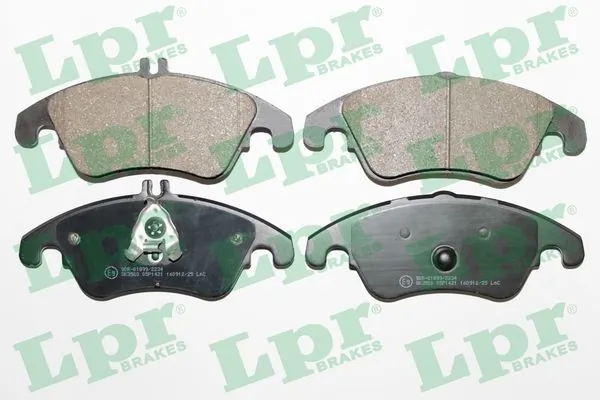 Kit de plaquettes de frein, frein à disque LPR 05P1421