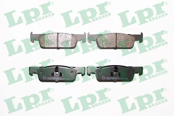 Kit de plaquettes de frein, frein à disque LPR 05P1825