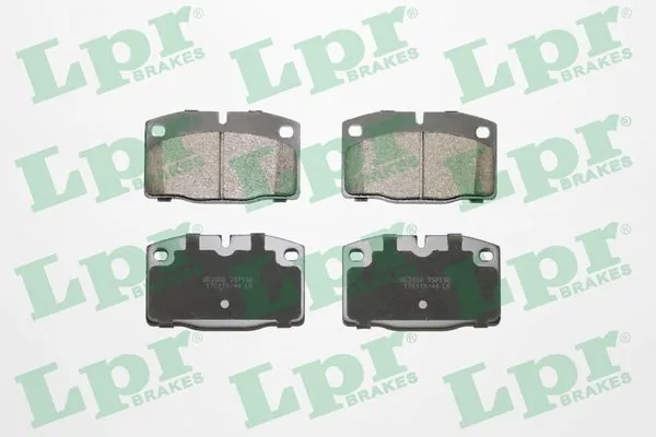 LPR 05P190 — Колодка гальм. диск. OPEL ASCONA, CORSA, KADETT передн. (вир-во LPR)