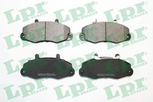 Kit de plaquettes de frein, frein à disque LPR 05P1059