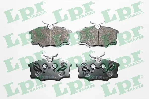 Kit de plaquettes de frein, frein à disque LPR 05P762