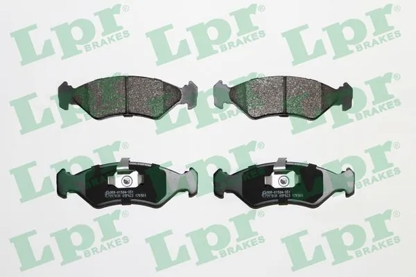 Kit de plaquettes de frein, frein à disque LPR 05P625